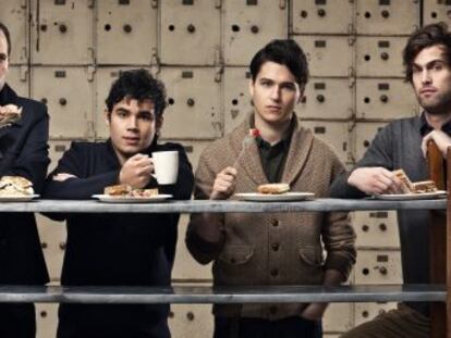 El grupo neoyorquino Vampire Weekend.