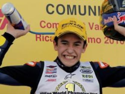 Marc Márquez, campeón del mundo de 125 cc