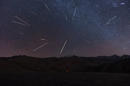 Lluvia de estrellas 2022