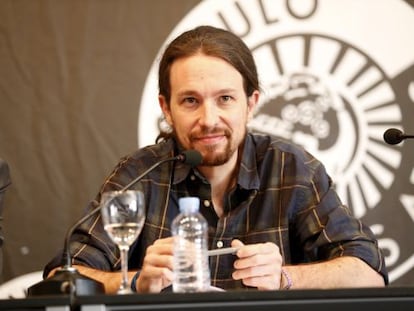 El líder de Podemos, Pablo Iglesias.