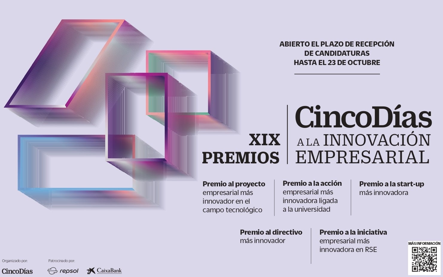 Los Premios Cinco Días a la Innovación Empresarial abren la convocatoria de su XIX edición