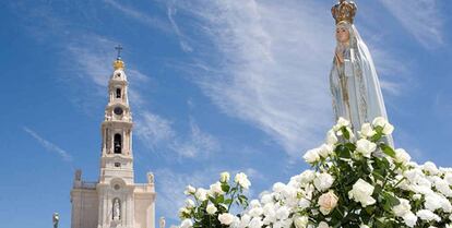 Santuario de Fátima, en Portugal.