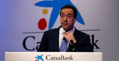 Gonzalo Gortazar, consejero delegado de CaixaBank, el 2 de febrero de 2017.