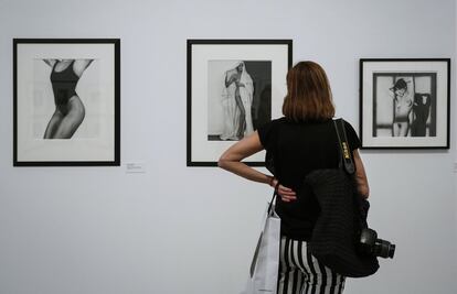 Detalle de la exhibición temporal dedicada a los fotógrafos Bleda y Rosa.