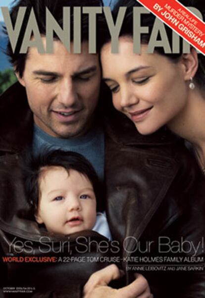 Portada de la revista <i>Vanity Fair</i>, publicada en su página <i>web</i>.