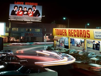 Sede de Tower Records en Los &Aacute;ngeles.