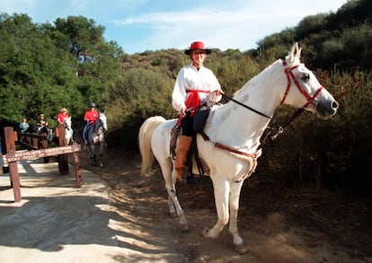 Nancy DuPont, directora de la Fundación de Patrimonio de Trenes, en Los Robles.