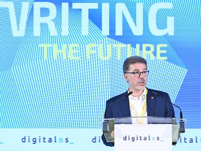 Ludovic Pech, en su intervención en el DigitalES Summit 2023.