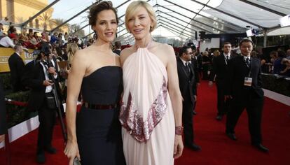 Jennifer Garner y Cate Blanchett, en la alfombra roja.