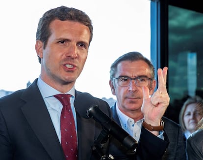 Pablo Casado, president of the PP.