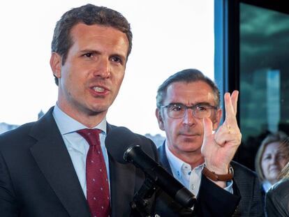 Pablo Casado, president of the PP.