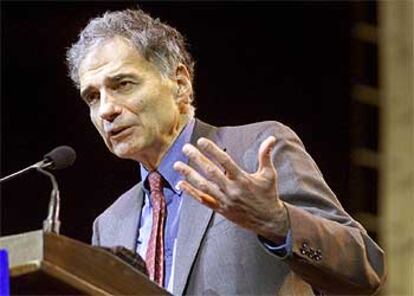 Ralph Nader, en Washington durante la campaña de 2000.