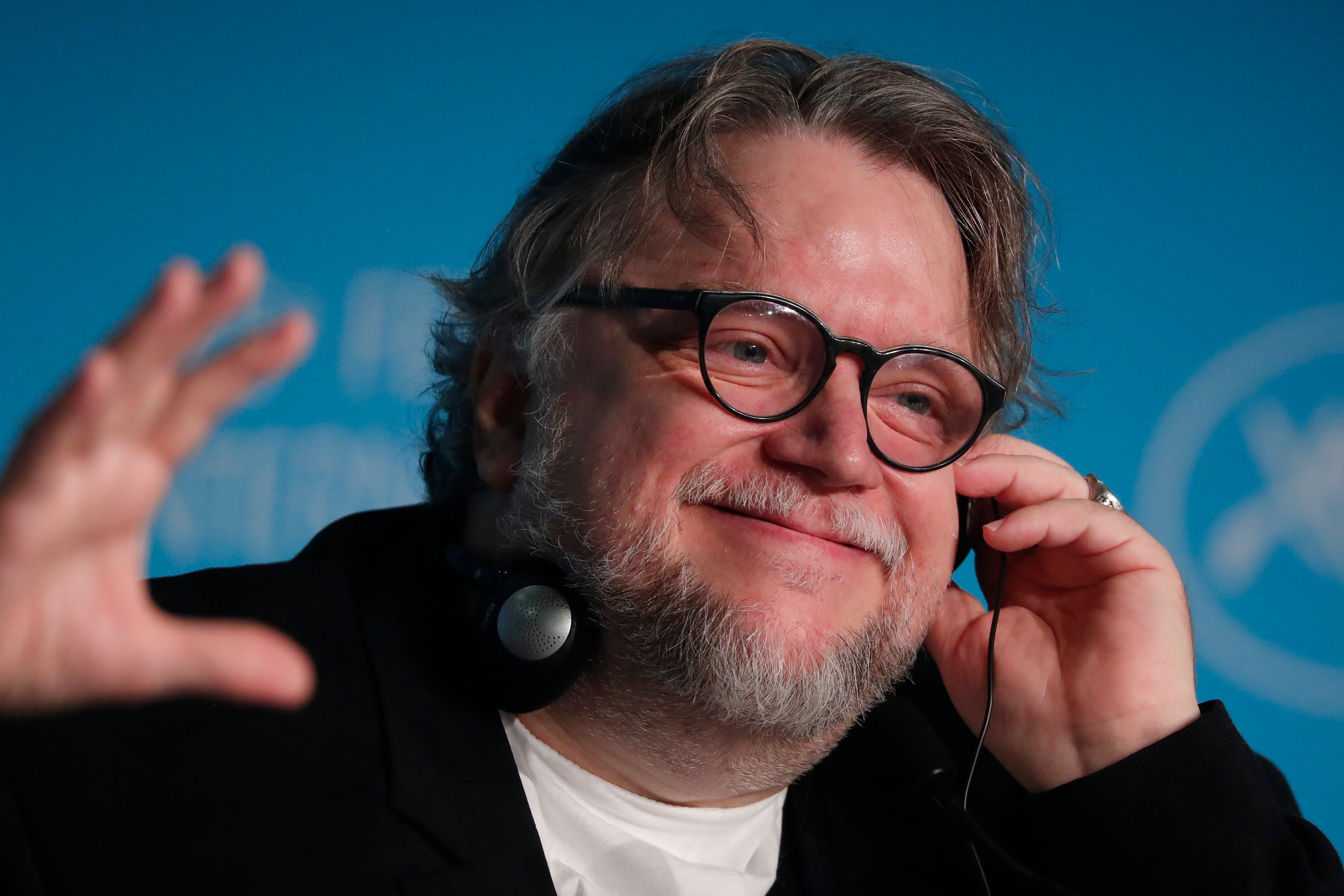 Guillermo del Toro, en la primera jornada de los encuentros.