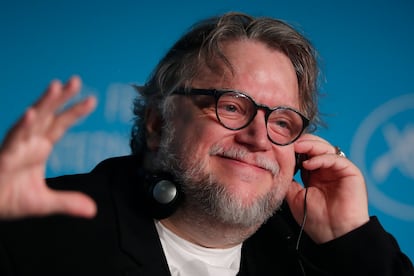 Guillermo del Toro, en la primera jornada de los encuentros.
