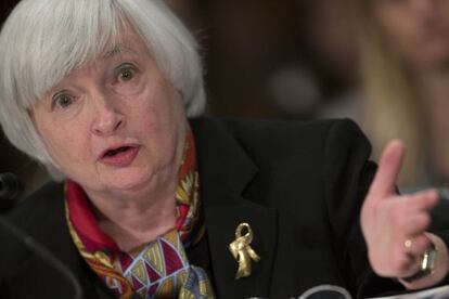 Janet Yellen, presidenta de la Fed.