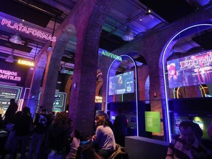 Presentación de la exposición de videojuegos 'Game On', en la Fundación Canal, en Madrid, en noviembre de 2019.
