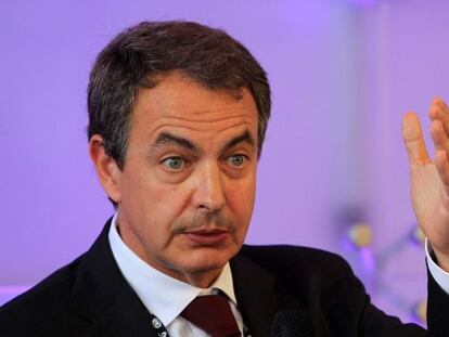 El expresidente del Gobierno, José Luis Rodríguez Zapatero.