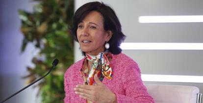 La presidenta de Santander, Ana Botín.