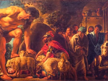 'Odiseo en la cueva de Polifemo', de Jacob Jordaens