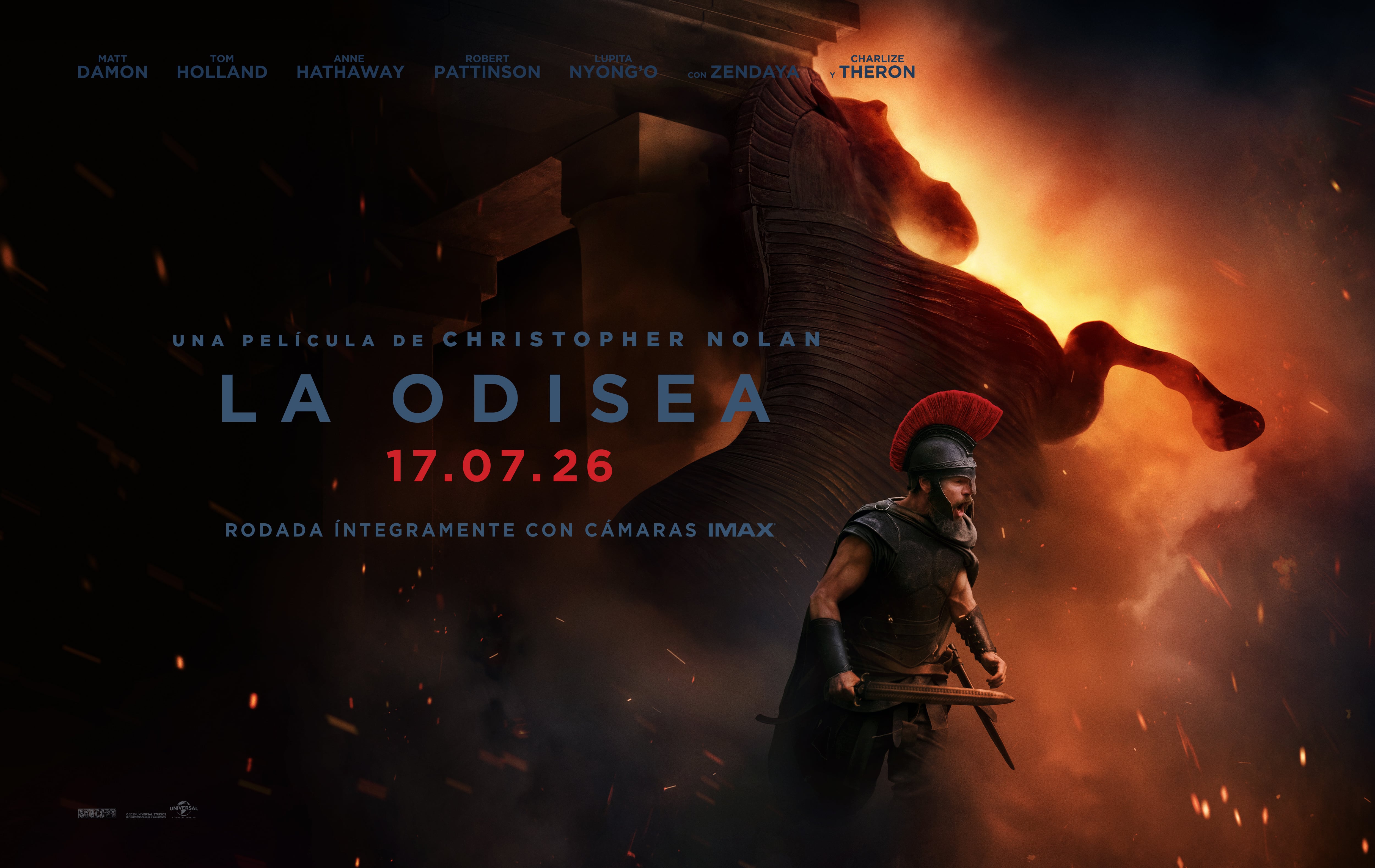 Matt Damon protagoniza 'La Odisea', que se estrena en cines el 17 de julio.