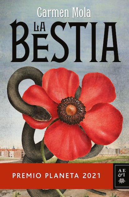 portada 'La Bestia', CARMEN MOLA. EDITORIAL PLANETA