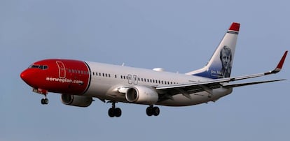 Un B737-800 de Norwegian.