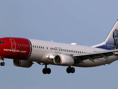 Un B737-800 de Norwegian.