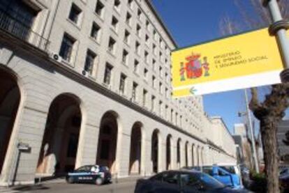 Sede del Ministerio de Empleo y Seguridad Social en Madrid.