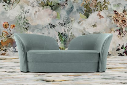Sofá Aldora, ideado por Celestino para la empresa holandesa Moooi, fundada por el diseñador Marcel Wanders.