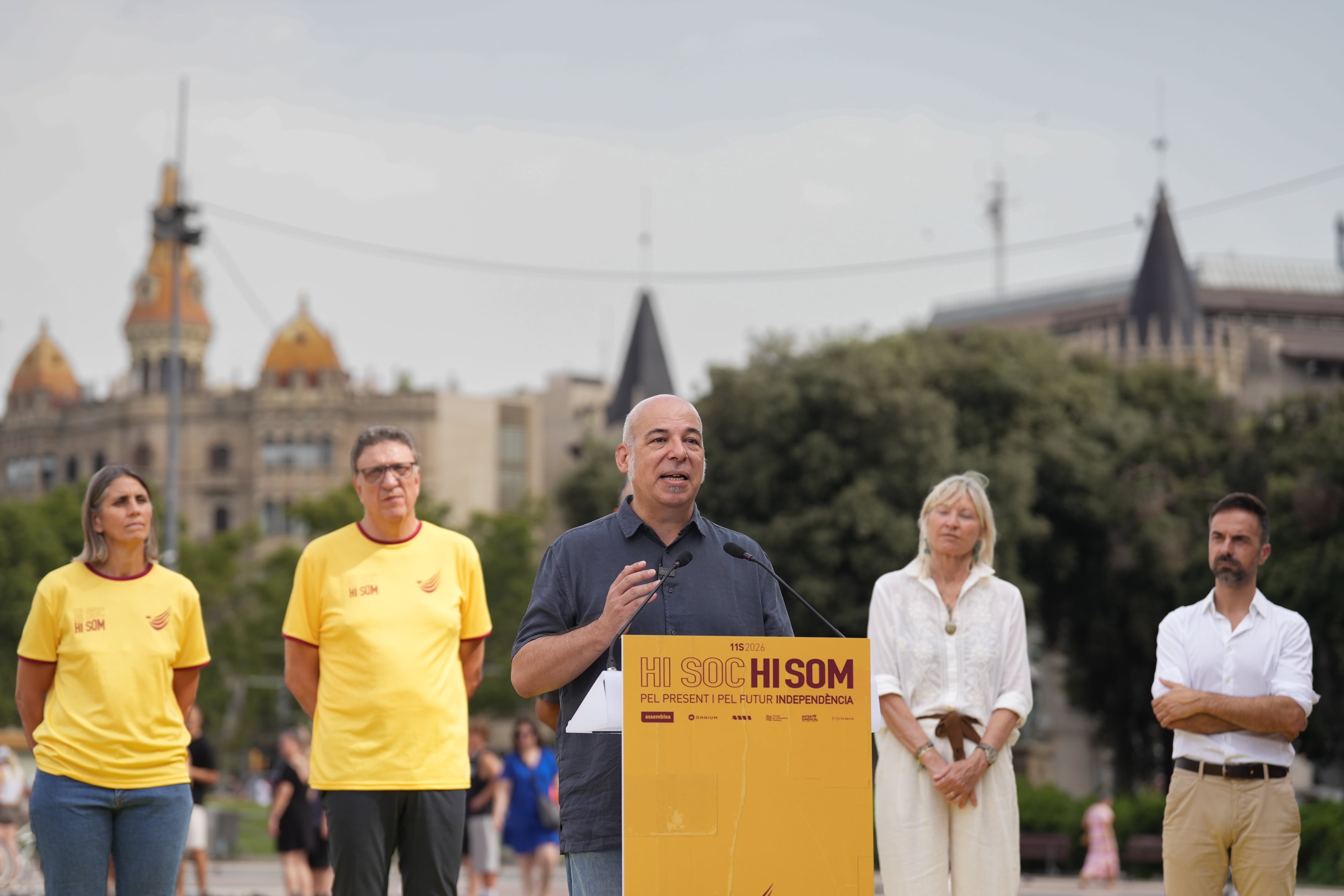 Las entidades soberanistas apelan a la unidad para reactivar la movilización de la Diada: “No hemos desaparecido”