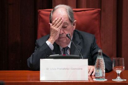 L'exsecretari general de Presidència, Lluís Prenafeta.