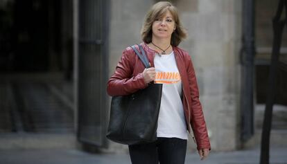 Meritxell Borr&agrave;s, consejera de Gobernaci&oacute;n de la Generalitat. 