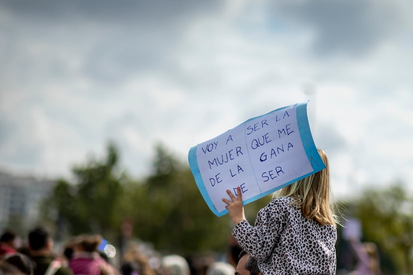 8M en España: las manifestaciones del Día de la Mujer, en imágenes ...