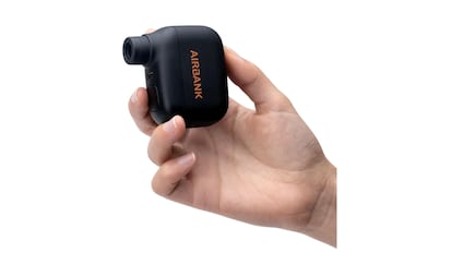 Vista del inflador portátil superventas en AliExpress.