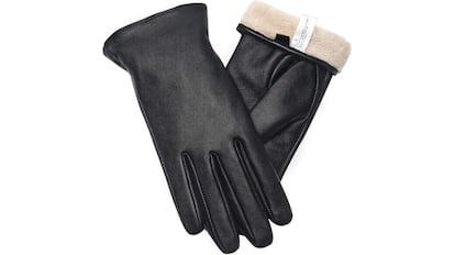 Estos guantes poseen un forro interior de lana.