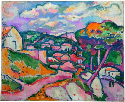 'Paisaje en L’Estaque' 1906, de Georges Braque.