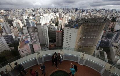 Vista panor&acirc;mica de S&atilde;o Paulo.