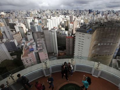 Vista panor&acirc;mica de S&atilde;o Paulo.