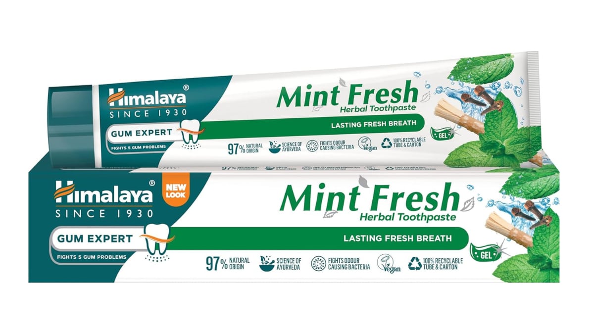 Pasta de dientes de Himalaya.