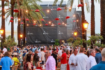 Attendees at the Tío Pepe Music Festival.