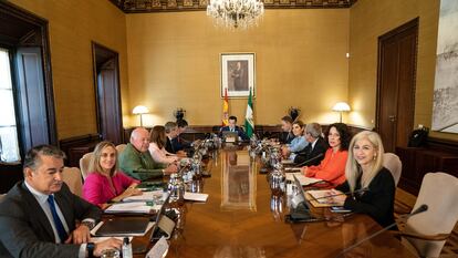 Reunión del Consejo de Gobierno andaluz tras las elecciones del 19-J.