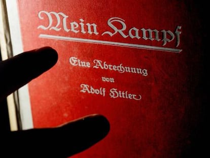 Un ejemplar de 'Mein Kampf'.