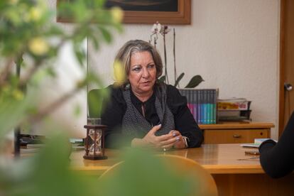 Guadalupe Valencia, actual Coordinadora de Humanidades de la UNAM, en Ciudad de México.