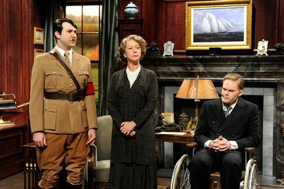 Hitler, Eleanor y Franklin Roosevelt, parodiados en ‘Saturday Night Live’.