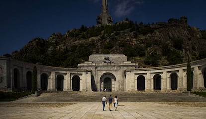 La explanada del Valle de los Caídos, en una imagen de archivo.