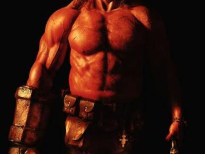 David Harbour, en la piel de Hellboy.