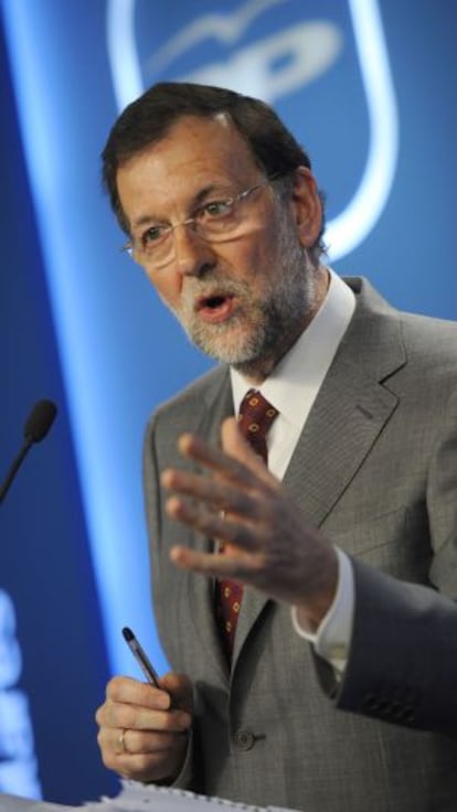 El presidente del Gobierno, Mariano Rajoy.