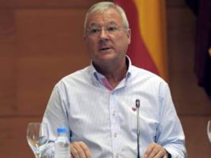 El presidente de Murcia, Ramón Luís Valcárcel. EFE/Archivo