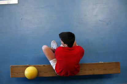 Instalaciones deportivas de un colegio de Aravaca. 