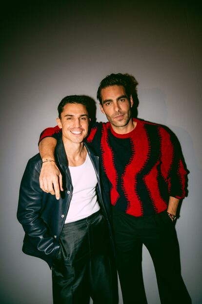 Alex González y Jon Kortajarena.
